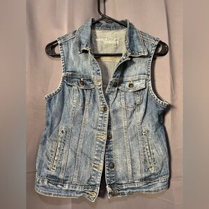Smart Set Blue Denim Vest